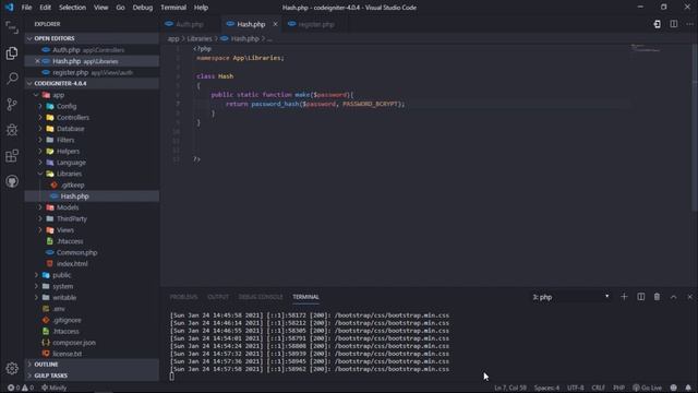 CodeIgniter 4 Authentication |  Login, Register & Filters | Codeigniter 4 tutorial [HD]