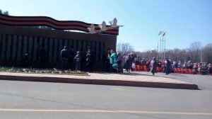 Кузбасс. Прокопьевск. Тырган. Аллея Героев. 9 мая 2021 год. День Победы.