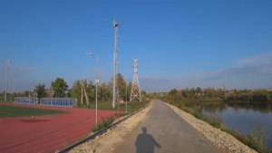 Скоро в Ухте: пешеходная зона на берегу Ухты. Аварийный мост.