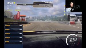 Грязь в Dirt Rally 2.0, проходим ралли-кросс на геймпаде. Ча...