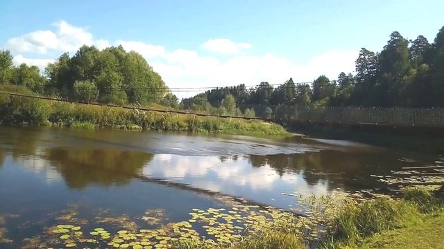 Двое в байдарке на 40 километровом маршруте по реке Лоза (Удмуртия). Сплав в августе 2023 года №4. смотреть онлайн