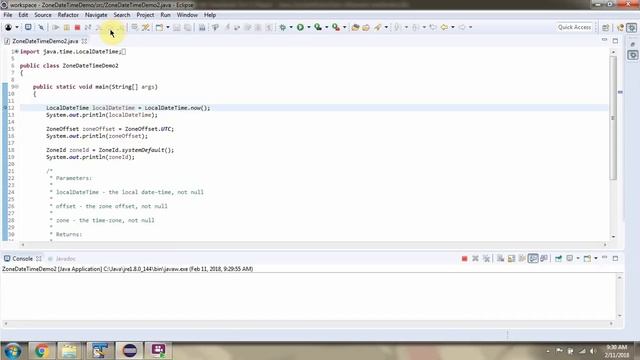 How to use ofInstant methods of ZonedDateTime Class? | Java 8 Date and Time