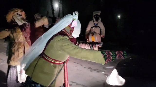 Колядования на Святки. 13 января 2018 г. Село Суворово, Нижегородская обл.