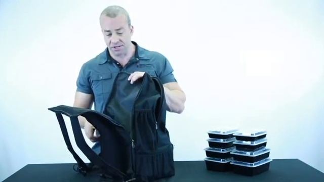 Isolator Fitness 4 Meal ISOPACK Meal Prep Management Backpack Insulated Lunch Pack Cooler