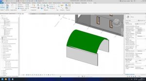 Сводчатая (дуга) и мансардная крыша в Revit выдавливанием