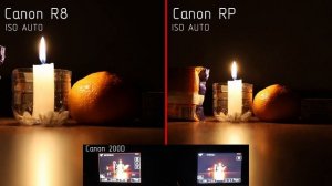 Canon RP VS Canon R8. Часть 3 2/2. Тест ISO 1080p видео и обсуждение результатов
