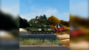 Абрамс в степях Украины или чернозем - не автобан!