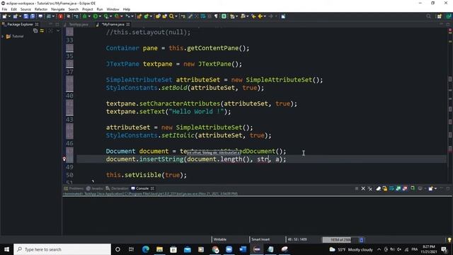 Java GUI Tutorial #67 - Create a TextPane Using JTextPane Class In Java GUI Swing