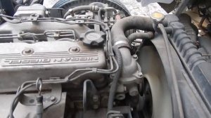 Видеотест ДВС FD42. Nissan Atlas 1995 г. G4H41-2404