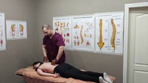 Спортивная девушка с проблемой в пояснице и шейном отделе| Костоправ Воронеж
