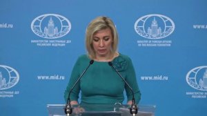 briefing by Maria Zakharova on June 3, 2022.