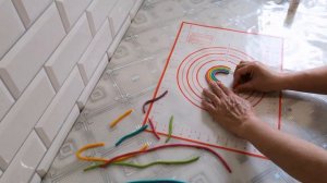 1 ЧАСТЬ. РАДУГА ИЗ МАСТИКИ ДЛЯ КАПКЕЙКОВ.( ОООЧЕНЬ ЛЕГКО.)