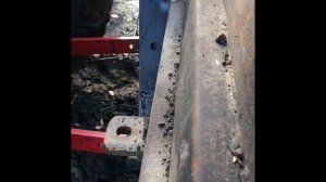 ЛТЗ 55 Испытание заднего отвала