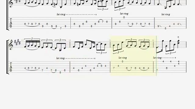 Amir John Haddad ?  Punta y tracón ? ALEGRIAS ? FLAMENCO GUITAR TABS