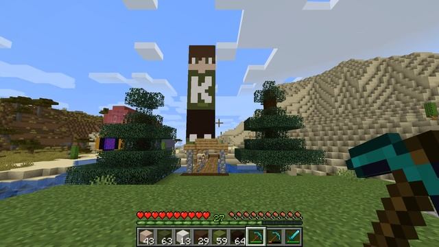 1.15. НА СЛОЖНОМ#21 / ПРОИГРАЛА ЖЕЛАНИЕ-СТРОИМ СКИН КОЛИ / MINECRAFT ВЫЖИВАНИЕ смотреть онлайн