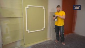 Как покрасить лепнину и сохранить рисунок?