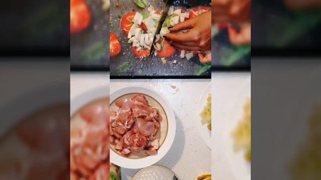 Обед из курицы и цветной капусты смотреть онлайн