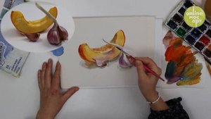 Онлайн мастер-класс "Быстрый акварельный этюд"