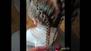 Прическа  Забавные косички! ?