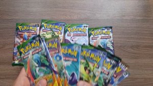 Открываю 40 Покемон паков (бустеров) || Pokemon TCG