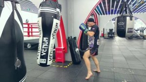 Кикбоксинг тренировки | Комбинации под лоу кик