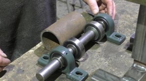 Трубогиб без токарных работ своими руками _ Homemade roller bender