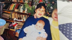 Любовь Киев с сыном .Фотографии из роддома и детство сына .