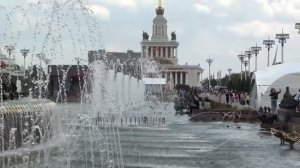 Фонтан Каменный цветок на ВДНХ. Просто красивые кадры! \Stone Flower fountain VDNKH Moscow
