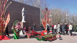 г Ачинск Митинг,посвященный празднованию 77 летия Победы в ВОВ. 09 05 22г Автор видео Елена Цыганова