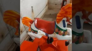 Детский игровой автомат качалка Лошадка
