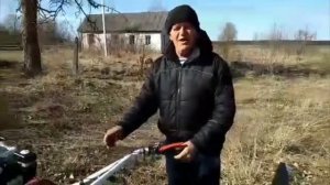 Обкатываем новый мотоблок с прицепом