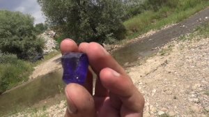 Отдых на речке превратился в поиск камней