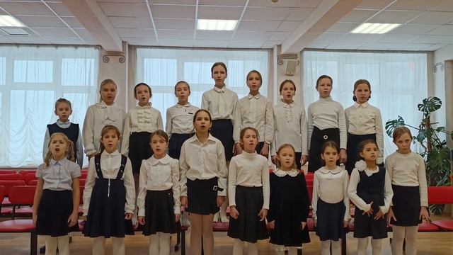 Хор девочек "Аллегория", Белорусская народная песня в обр. А. Пономарева "Весна-красна" смотреть онлайн