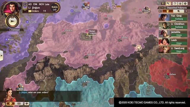 Easy Romance of the Three Kingdoms XIV Gameplay Tutorial 12 смотреть онлайн