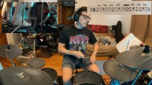 How To Play 160 BPM Drum 'N' Bass on Drums - Jungle Drum Lesson 1