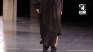 Yohji Yamamoto Осень/Зима 17-18 Неделя Моды в Париже