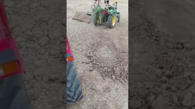 john deere 5042D with Backhoe loader