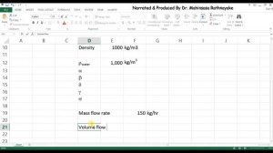 Microsoft Excel for Chemical Engineers 01 - Simple Calculations & Data Manipulations