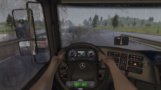 Transporting Canned Salami | MERCEDES-BENZ ACTROS 2644 LS 6×4 2010 Gameplay |TruckSimulator:Ultimat смотреть онлайн