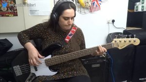 Кино - В наших глазах (Бас партия/Bass cover)