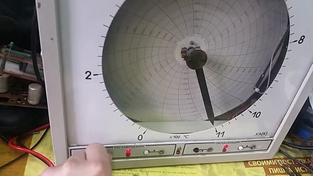 Ремонт и калибровка самописца "Диск-250"