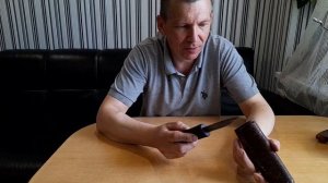 Нож из косы своими руками...итог