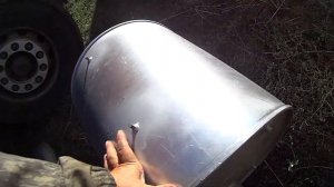 Замена бочки глушителя DAF95XF