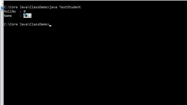 Types of constructor in java / Different Constructors in java / object creation using constructor