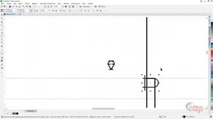 Технологический узел подгибки низа трикотажного изделия в CorelDRAW