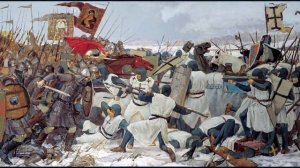 История России.  Ледовое побоище  5 апреля 1242 года