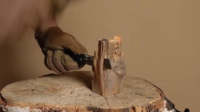 Ломовая тяпка - тест ножа Buck Trunk смотреть онлайн