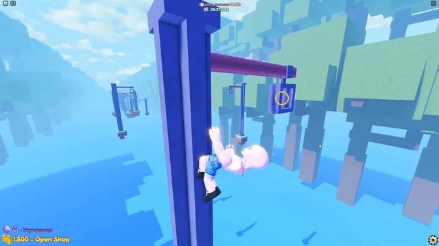 Гонка с Зацеплениями Крюком в ROBLOX!!! | Grappling Hook Obby смотреть онлайн