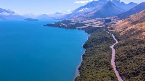 FLYING OVER New Zealand (4K UHD) Amazing Beautiful Nature Scenery & Relaxing Music, 4K Video HD