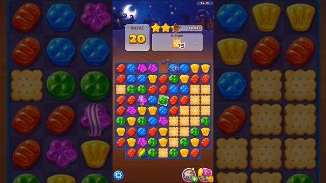 Candy Blast - Chocolate Splash Level 10